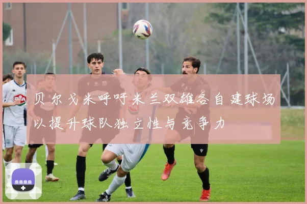 贝尔戈米呼吁米兰双雄各自建球场以提升球队独立性与竞争力